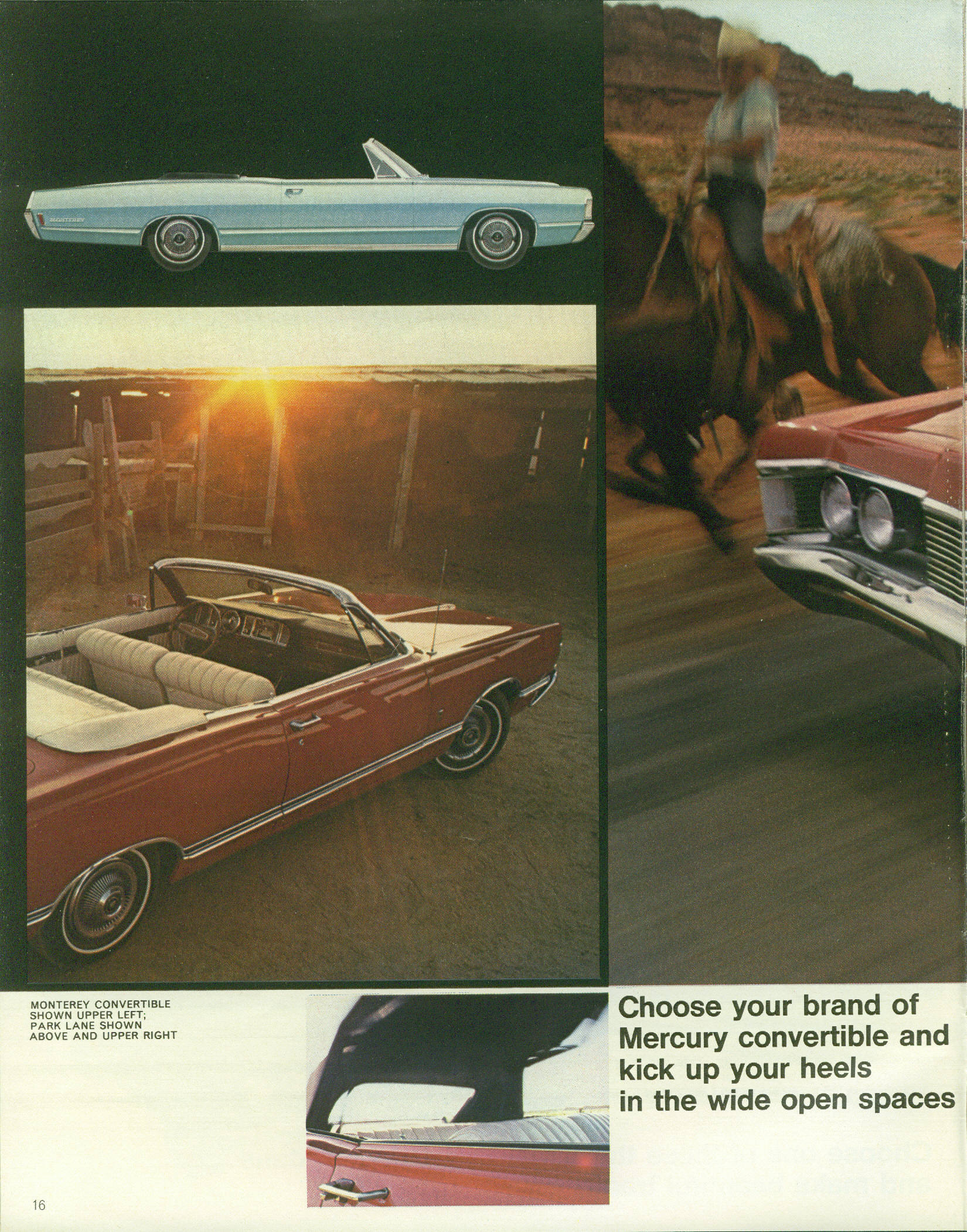 1968 Mercury Brochure Page 10